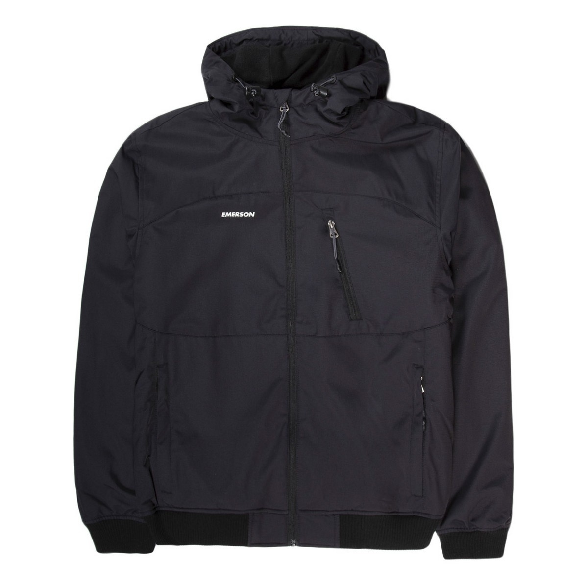 Emerson Men's Ribbed Jacket with Hood