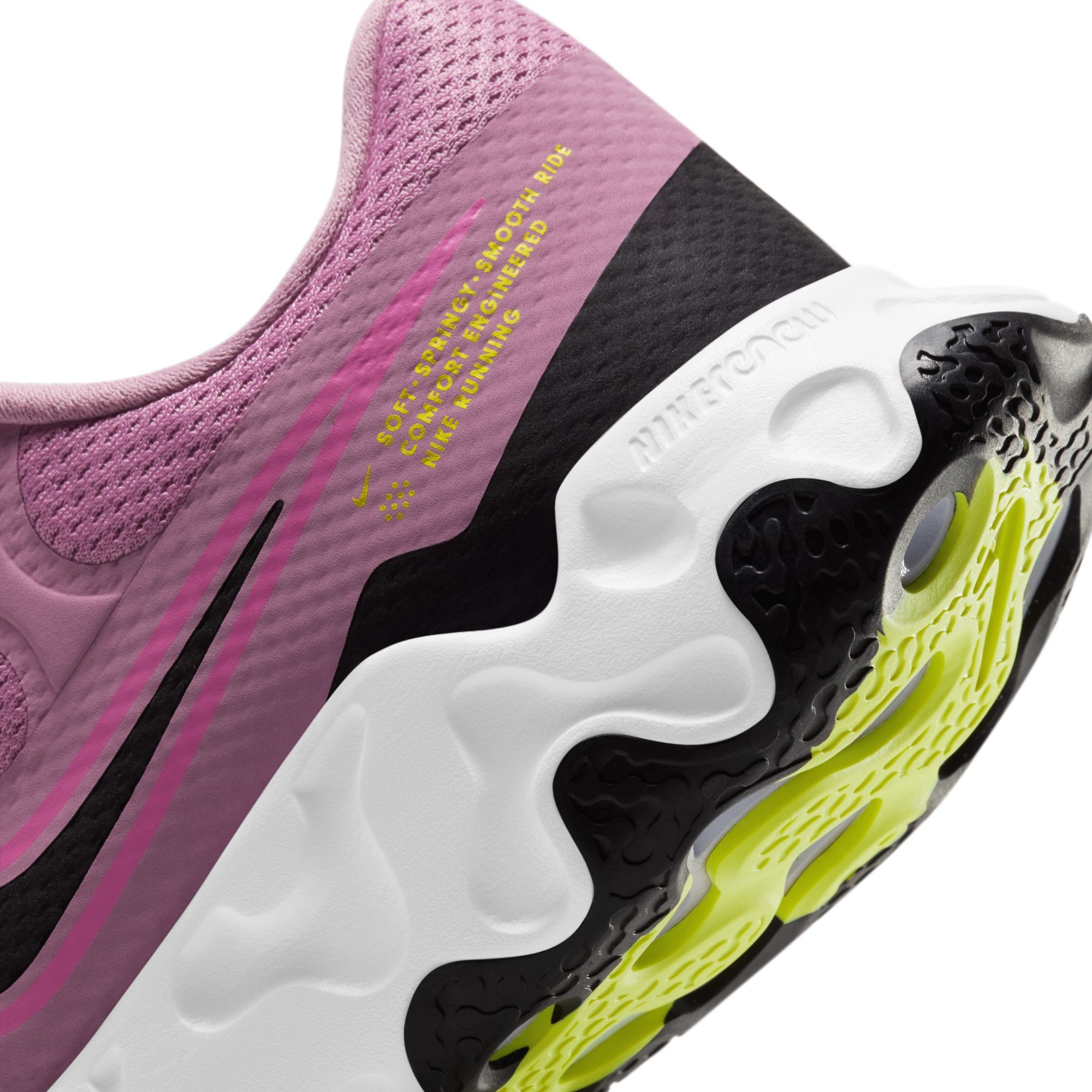nike renew neon
